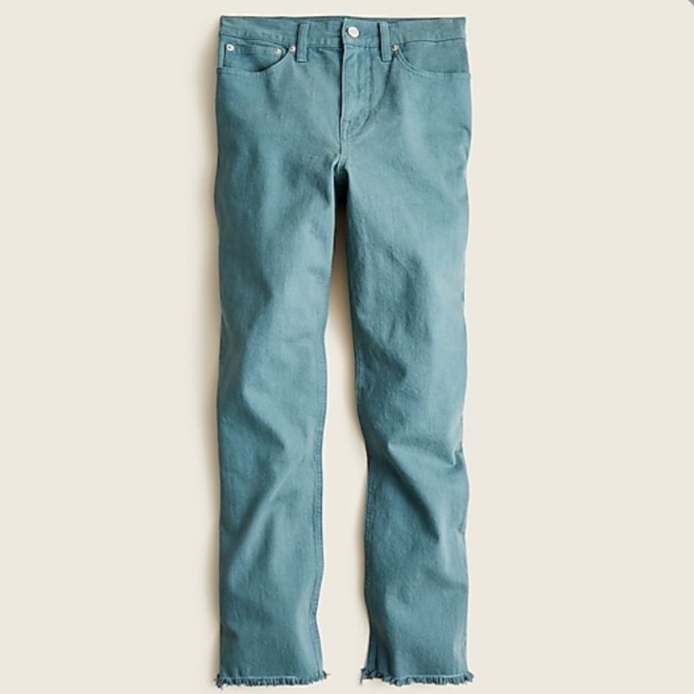 NWT and defects J. Crew High-Rise Garment-Dyed '90s Classic Straight Jean‎